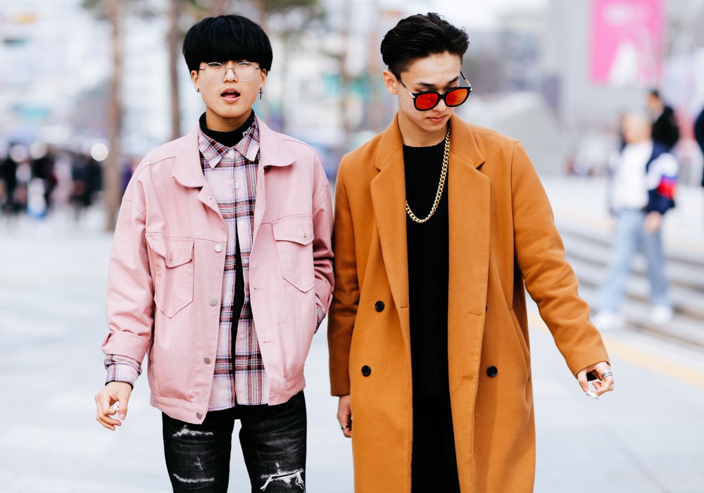 seoul fashion week fall winter 2017 men style 1 - 秋冬吹起什么时尚风，走一趟首尔街头瞧瞧！