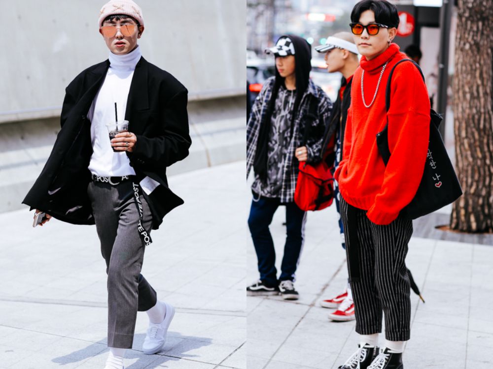 seoul fashion week fall winter 2017 men style 5 - 秋冬吹起什么时尚风，走一趟首尔街头瞧瞧！