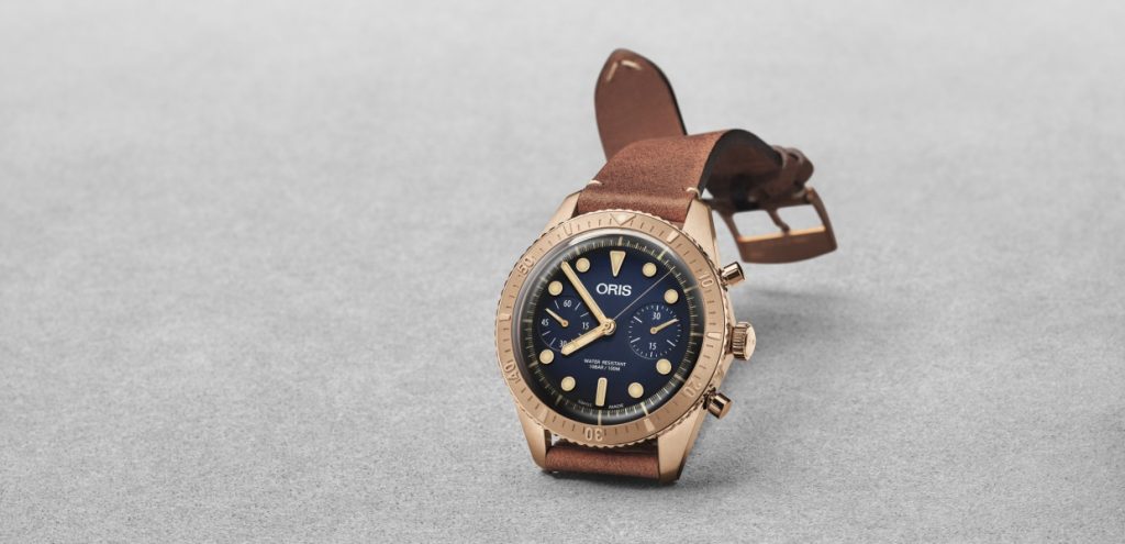 Oris Carl Brashear Chronograph Limited Edition watch 2018  1024x495 - Watches