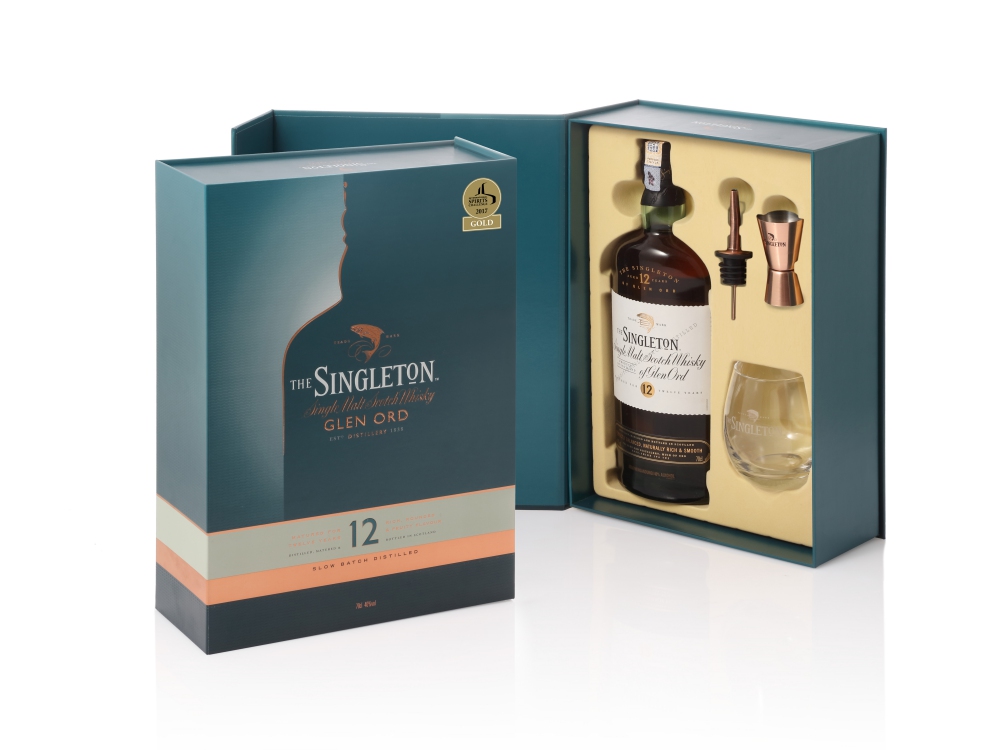 The Singleton single malt scotch whisky gift pack 2018 BIG - The Singleton of Glen Ord 佳节包装豪气送礼！