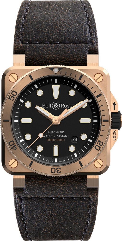 bell ross diver watch collection 2018 bronze  - Bell & Ross 方形潜水表的实力所在！
