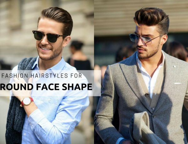 fashion hairstyles for round face shape BIG 600x460 - 有助修饰圆脸的时尚发型！
