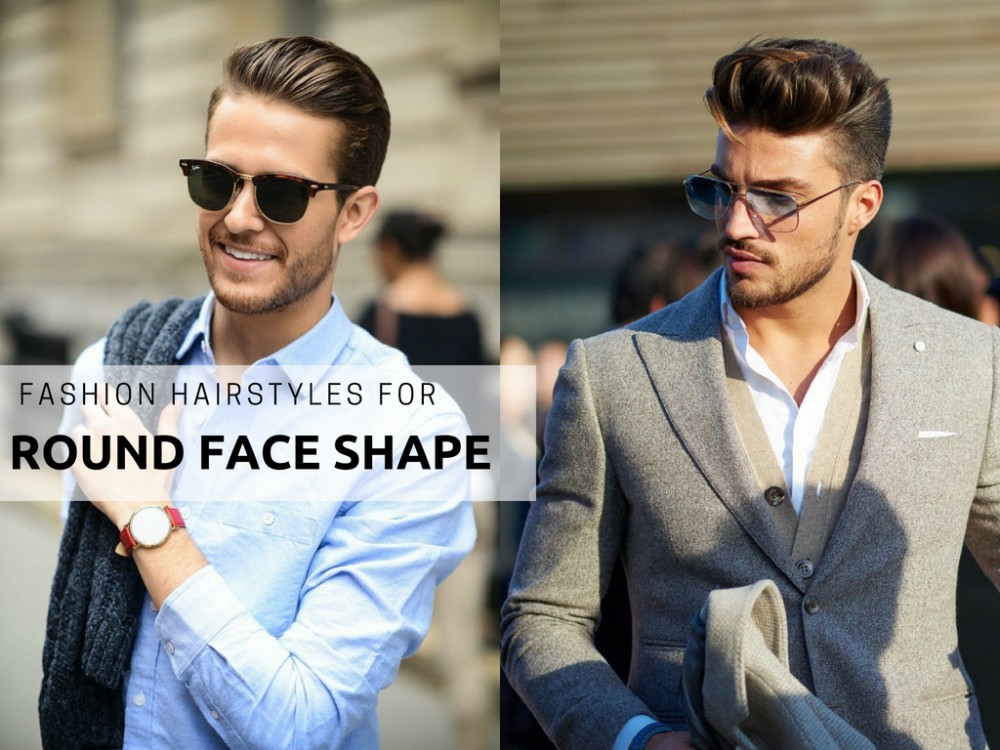 fashion hairstyles for round face shape BIG - 有助修饰圆脸的时尚发型！