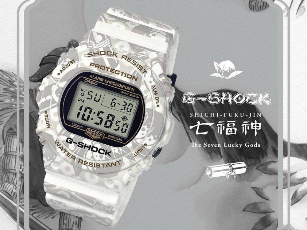 G-Shock x 七福神：第二波推介5款幸运腕表- KINGSSLEEVE