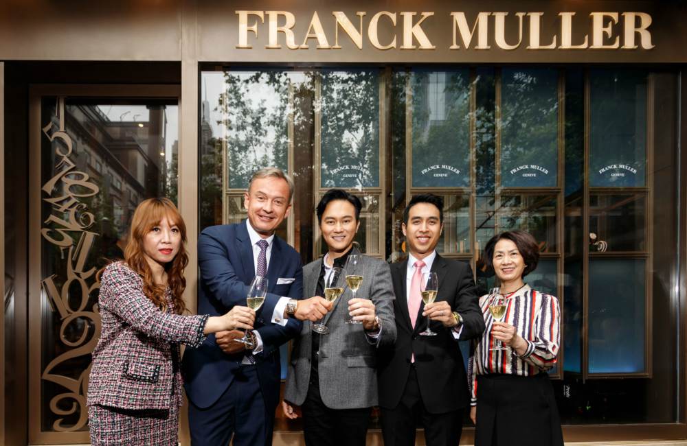 Franck Muller Shanghai and Taipei Opening Event Julian Cheung Shanghai Nanjing Boutique - 亚太区品牌大使 张智霖为FRANCK MULLER精品店开幕