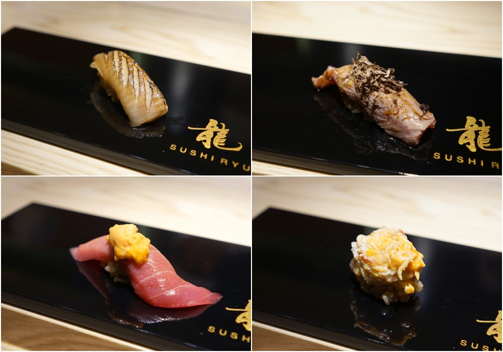 Sushi Ryu omakase food review nigiri sushi selected - Sushi Ryu 精致无菜单料理