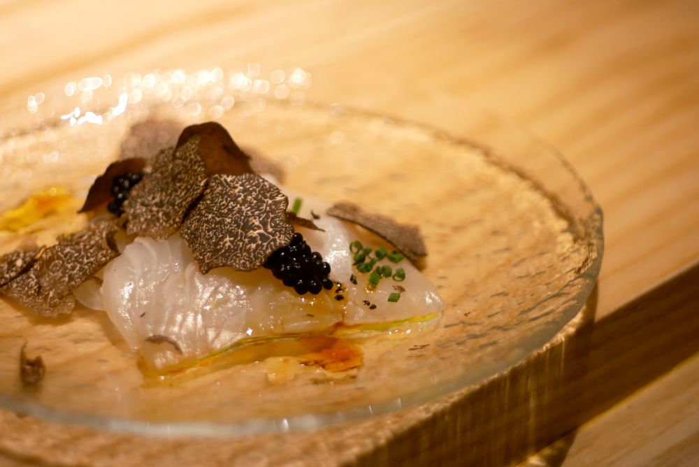 Sushi Ryu omakase food review signature white fish - Sushi Ryu 精致无菜单料理