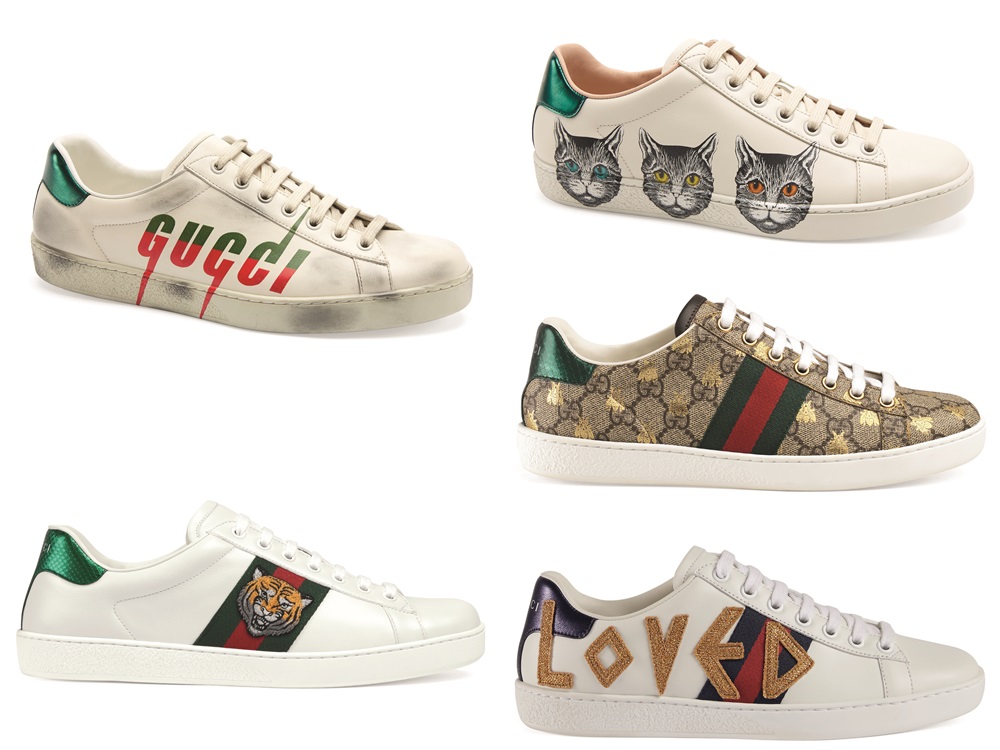 gucci ace sneakers tiger head - Gucci App 让你用手机试鞋！