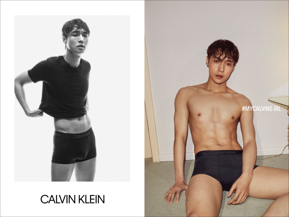 calvin klein underwear FW 2019 lay zhang exo - KINGSSLEEVE