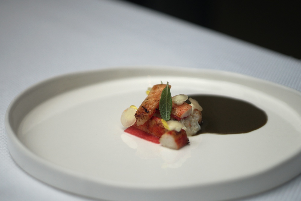 Saint Pierre food review crab - Saint Pierre 无以伦比的法国料理