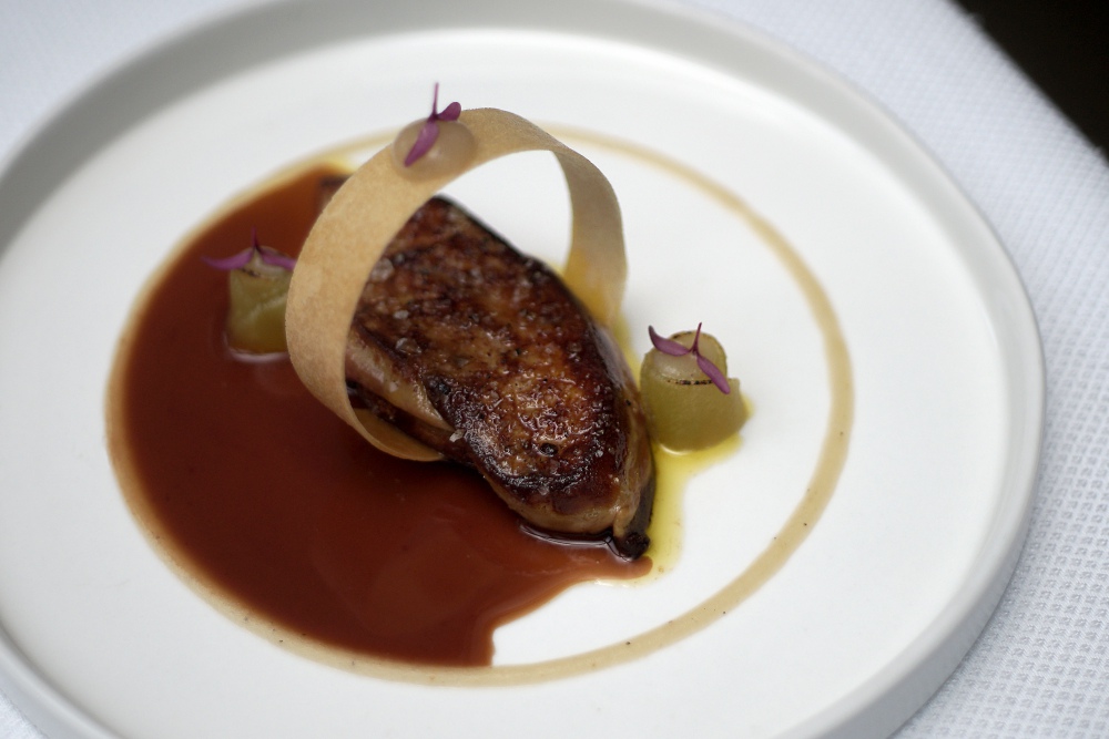 Saint Pierre food review foie gras - Saint Pierre 无以伦比的法国料理