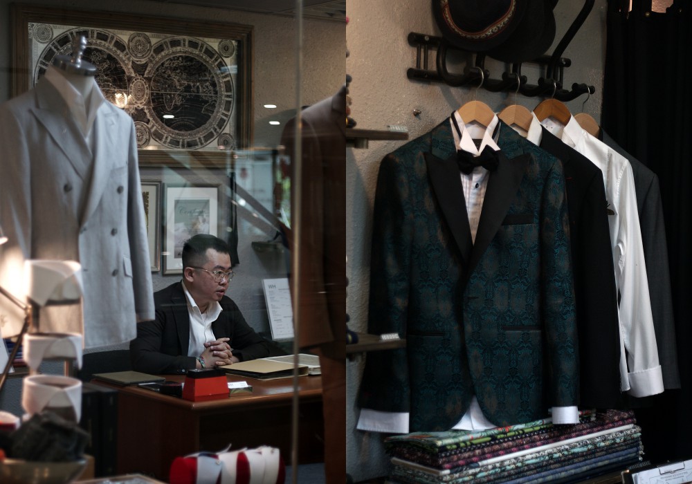 WH bespoke suit tailoring - Styles