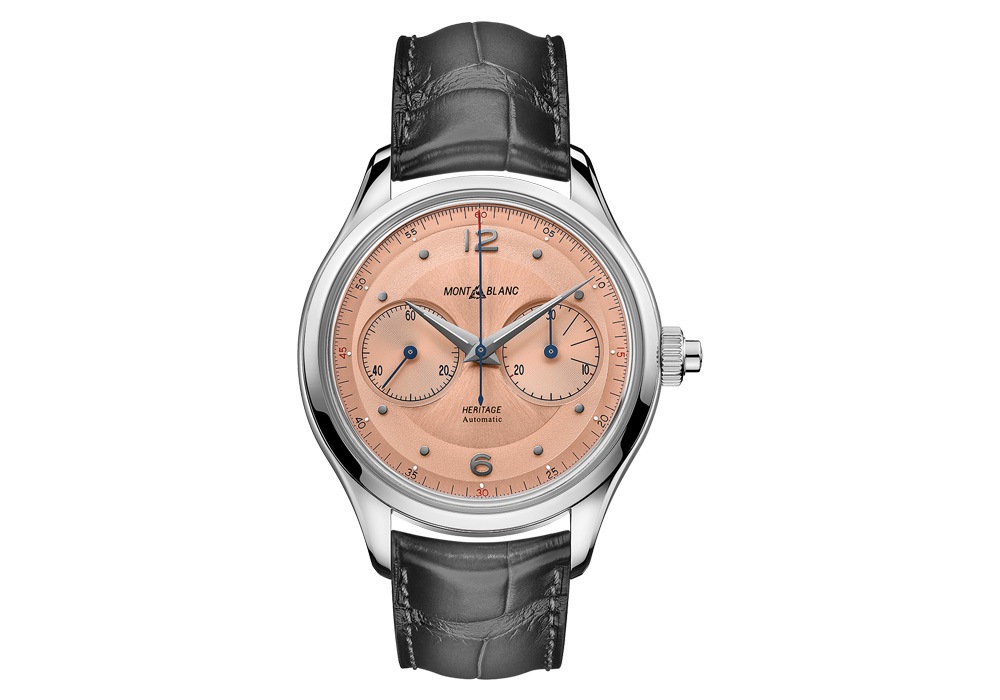 Montblanc Heritage Timepieces Monopusher 001 - 无从挑剔的复古美学：Montblanc Heritage 系列腕表