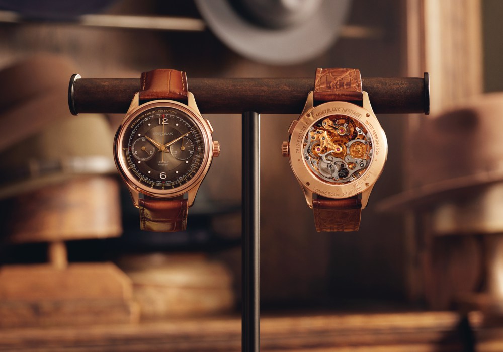 Montblanc Heritage Timepieces Pulsograph 001 - 无从挑剔的复古美学：Montblanc Heritage 系列腕表