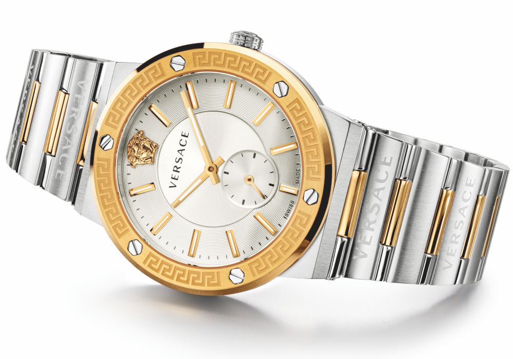Versace Greca Watch 002 - 阳刚味十足：Versace Greca 希腊回纹腕表