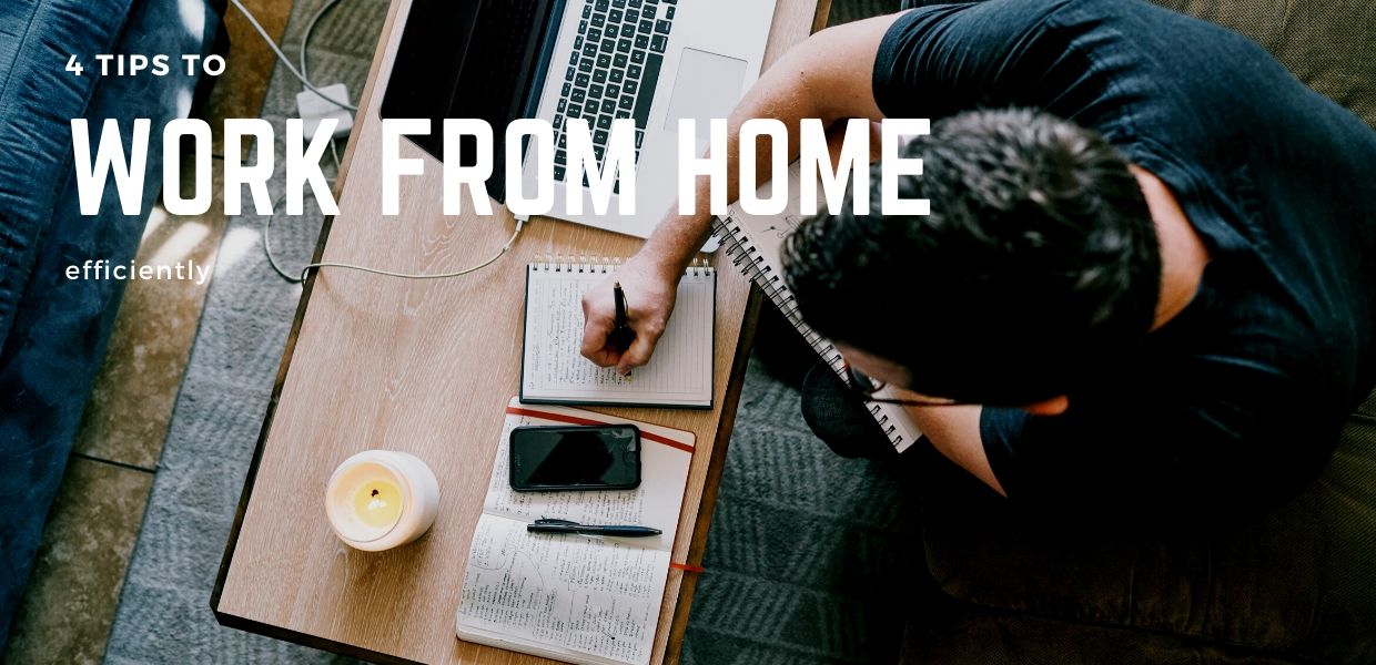 work form home essential tips - 4 大关键技巧让你在家中工作更有效率！