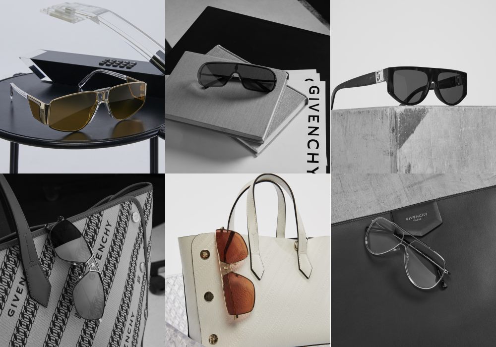 Givenchy 2020 Eyewear 001 - 把玩曲线结构与色彩流动: GIVENCHY 2020时尚眼镜系列