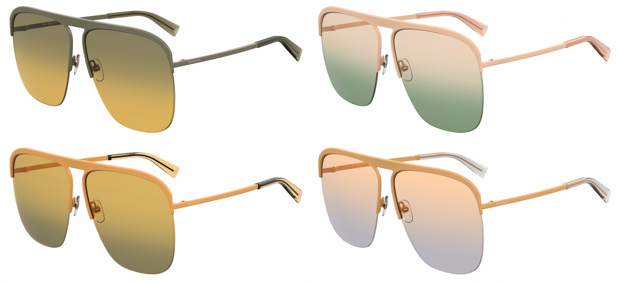 Givenchy 2020 Eyewear 008 - 把玩曲线结构与色彩流动: GIVENCHY 2020时尚眼镜系列