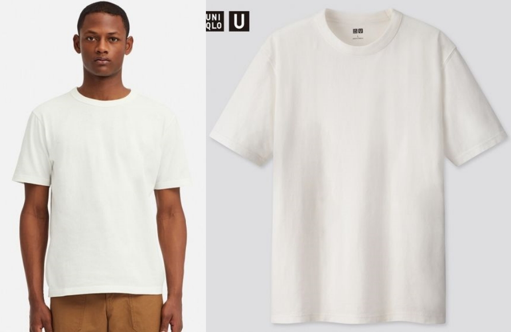 Uniqlo U Crew Neck Short Sleeve T Shirt RM39.90 - 白Tee也有级别之分；编辑推荐这14件
