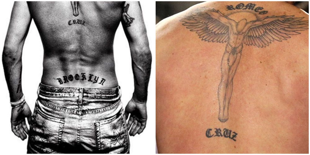David Beckham Tattoos 003 - 揭秘万人迷 David Beckham 纹身背后的故事