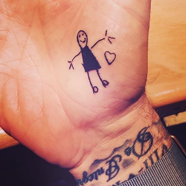 David Beckham Tattoos 004 - 揭秘万人迷 David Beckham 纹身背后的故事