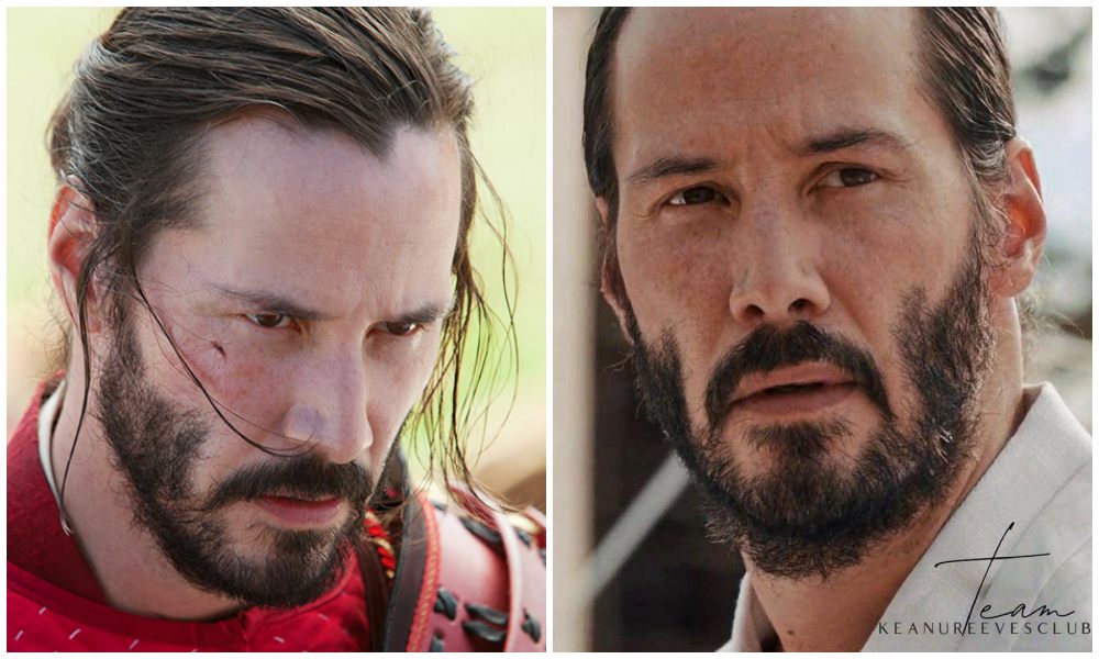 Keanu Reeves hair evolution