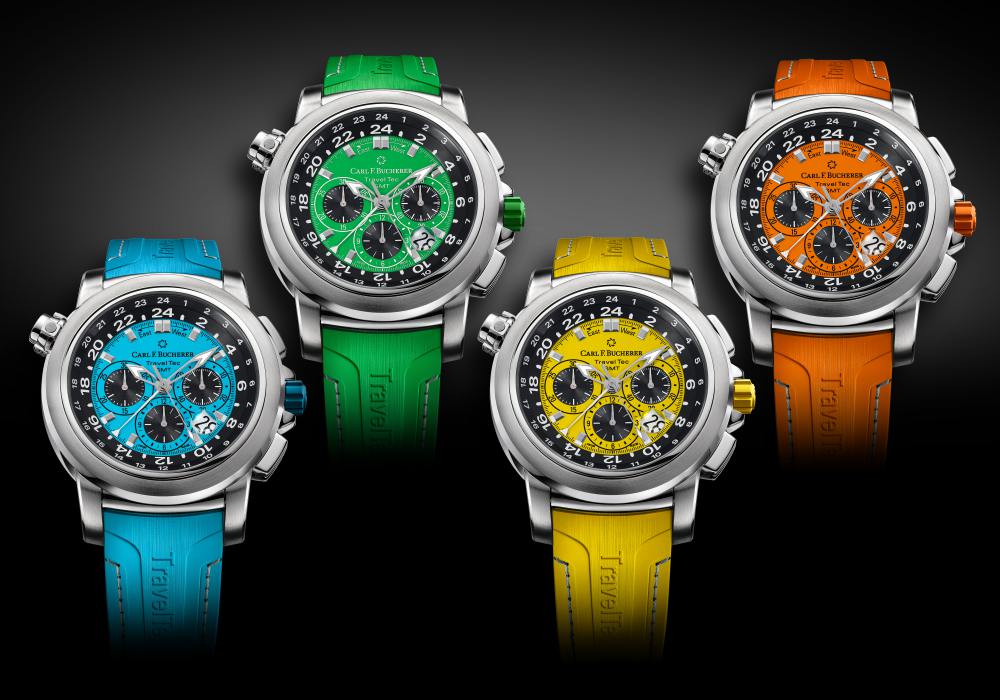 2020 watch colours dial carl bucherer traveltec 001 - 2020，表坛不缺色彩