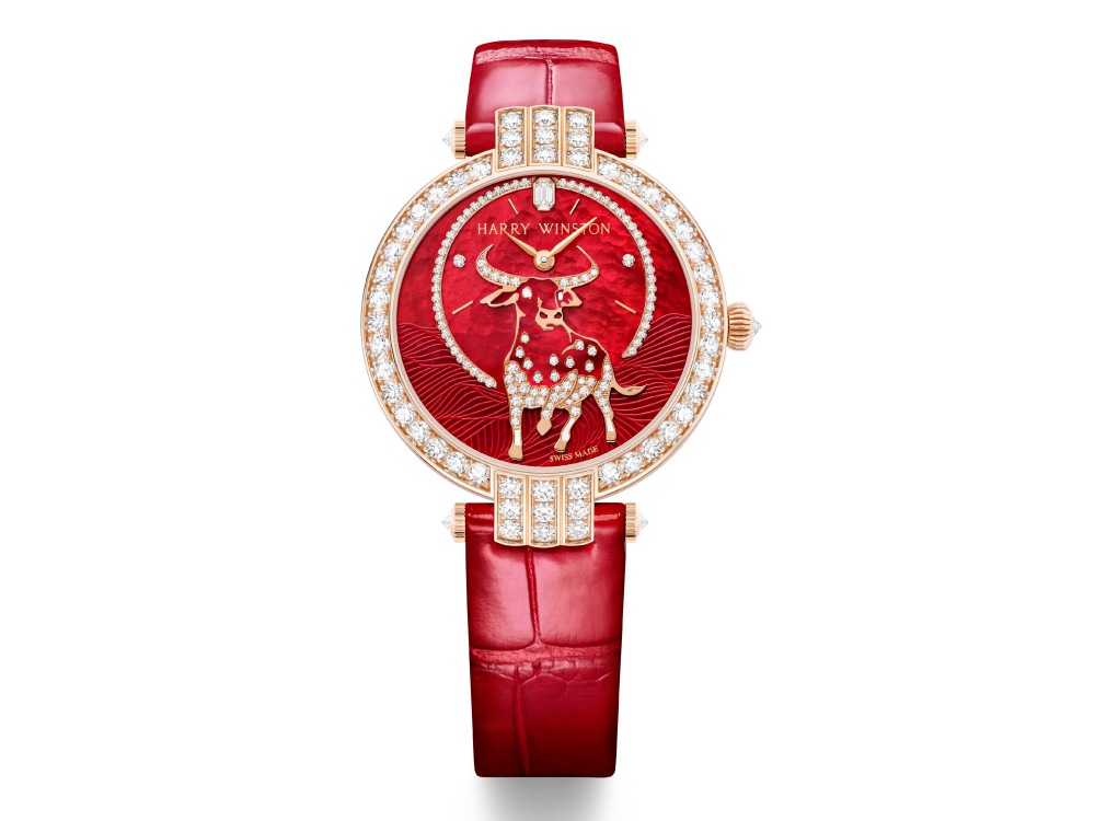 limited edition watches celebrates year of ox harry winston - 金牛来报到，8款牛年生肖腕表