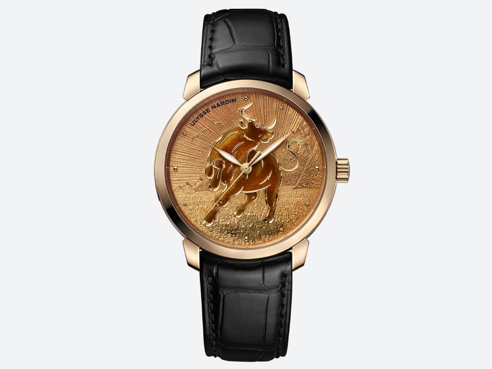 limited edition watches celebrates year of ox ulysse nardin - 金牛来报到，8款牛年生肖腕表