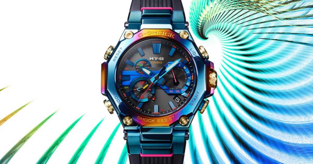 gshock blue pheonix mtg b2000ph 1024x538 - Watches