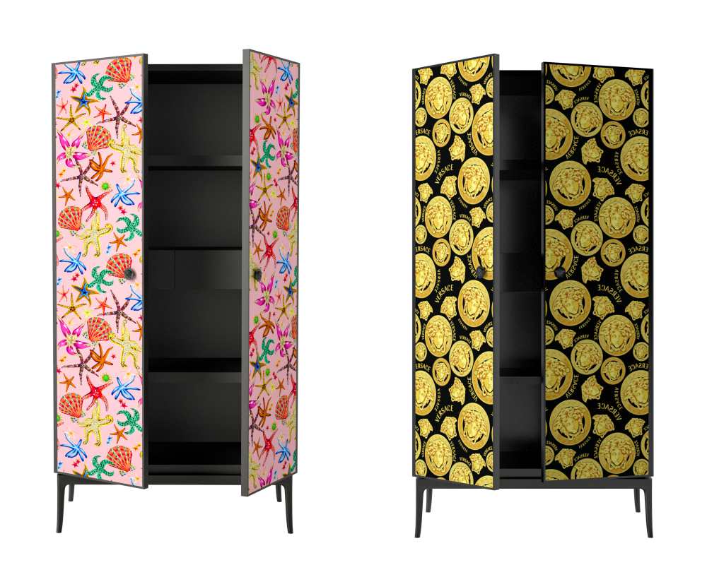 versace home furniture 2021 stiletto cabinet 001 - 率先欣赏 Versace Home 2021 全新创意视野