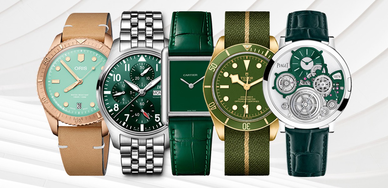 watches wonders 2021 green is the new watch trend - Breitling 二度携手 Deus 打造限量版腕表