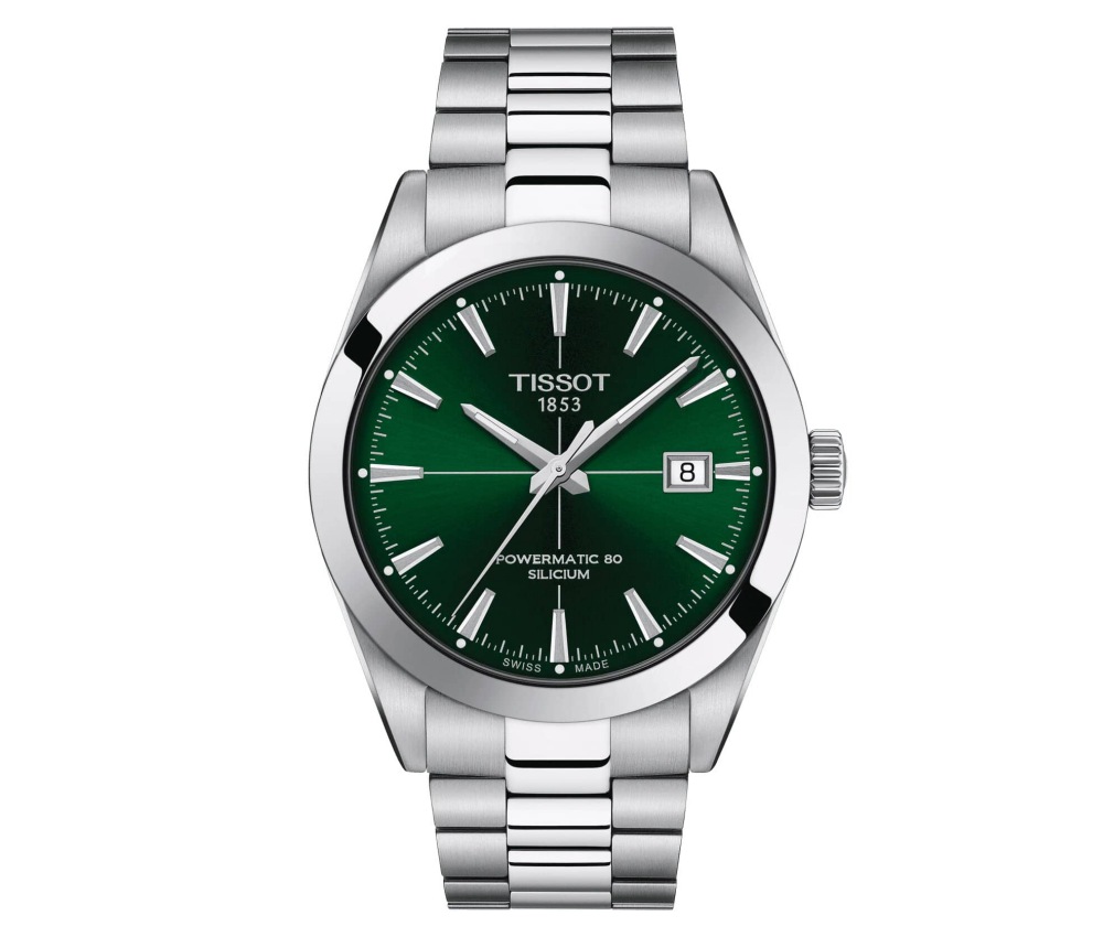 best green dial watches for every budget tissot gentleman silicum - 新手、资深玩家皆可入手！各预算内值得一看的 12款绿面腕表