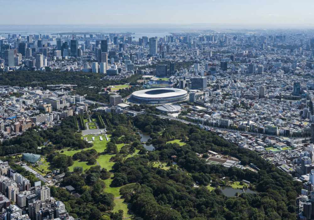kengo kuma tokyo olympics japan natioanal stadium 002 - 细赏建筑大师隈研吾设计的东京奥运主场馆