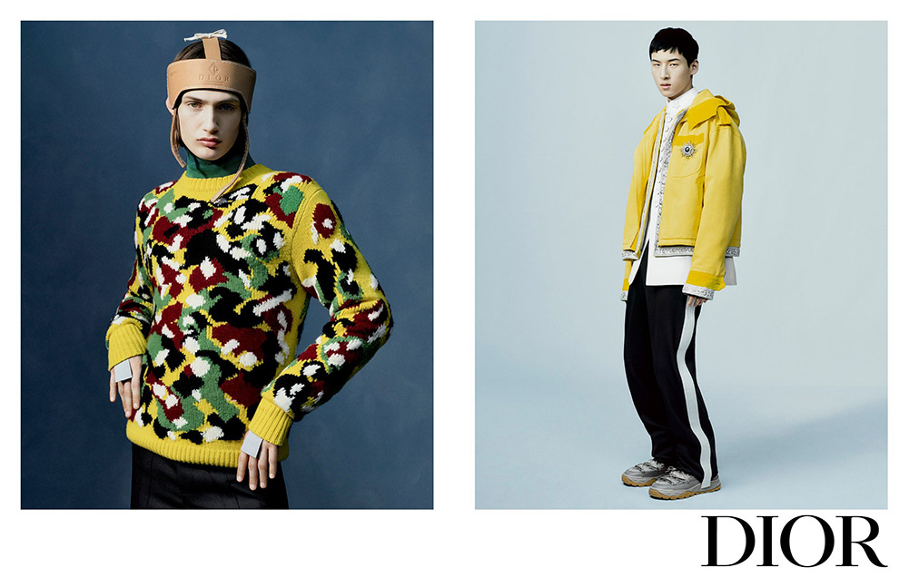dior winter yellow style - DIOR 2021冬季男装系列，迷人时尚正式推出！
