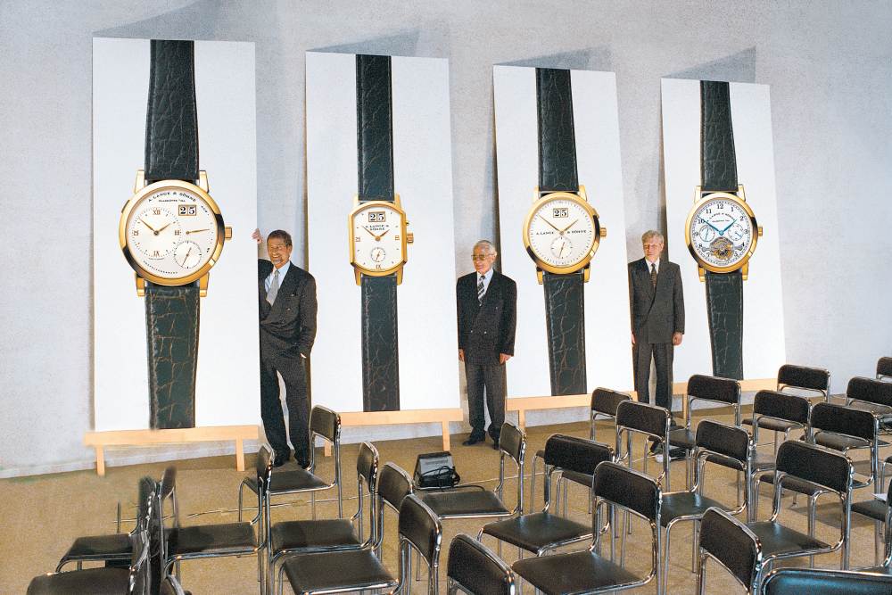 als first presentation 1994 01 a5 - A. Lange & Söhne 向品牌传奇人物 Günter Blümlein 致敬
