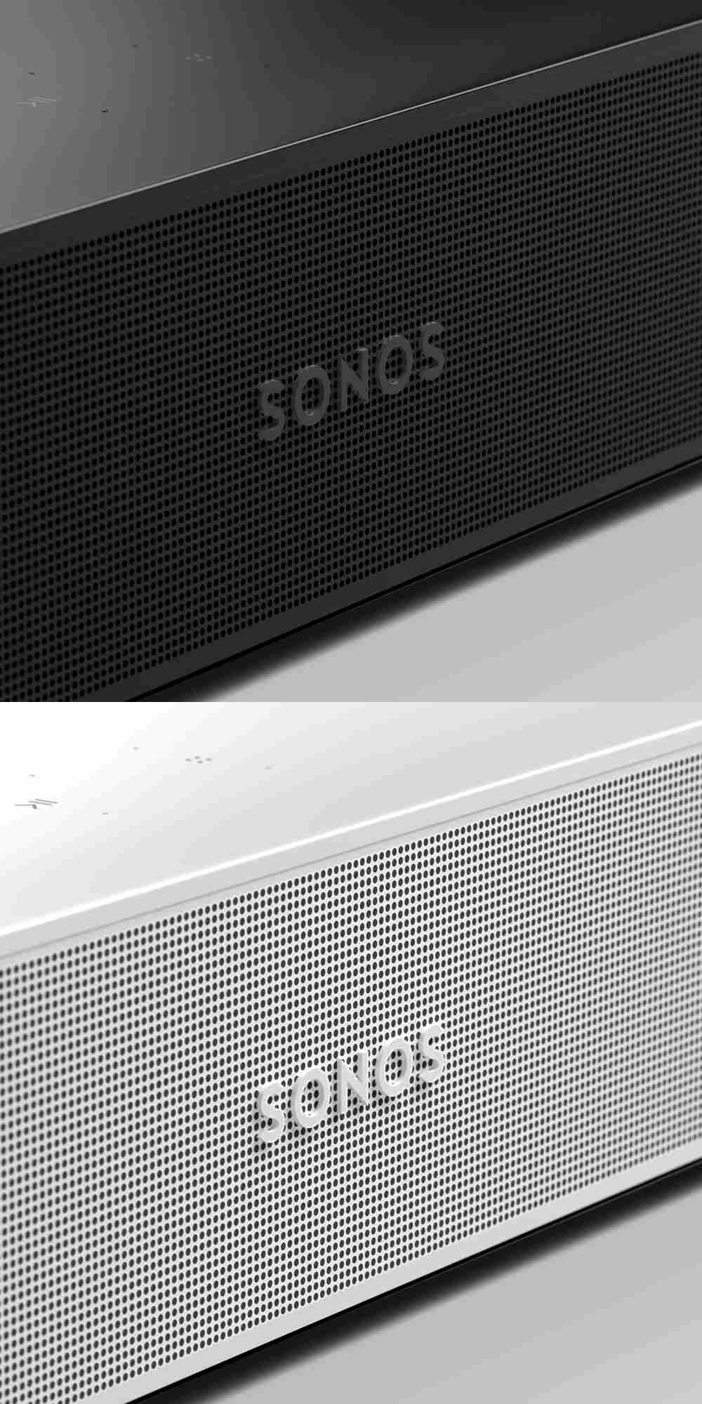beam grille white black - Sonos Beam 新代，Dolby Atmos 技术让你打造自己的居家影院！