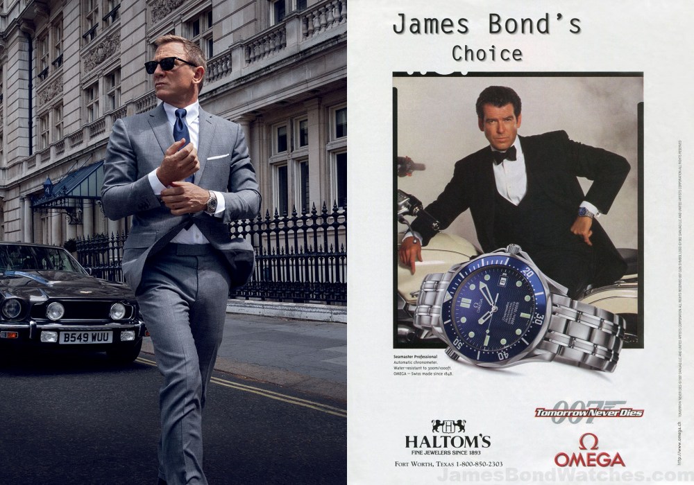 omega watches in james bond 007 movies - Watches