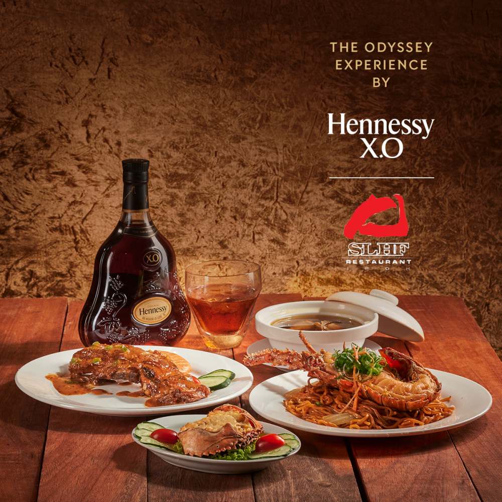 Restaurant SLHF - 搭配 HENNESSY X.O 品尝一顿 Odyssey 套餐，让你尽情沉浸在美食和美酒中！