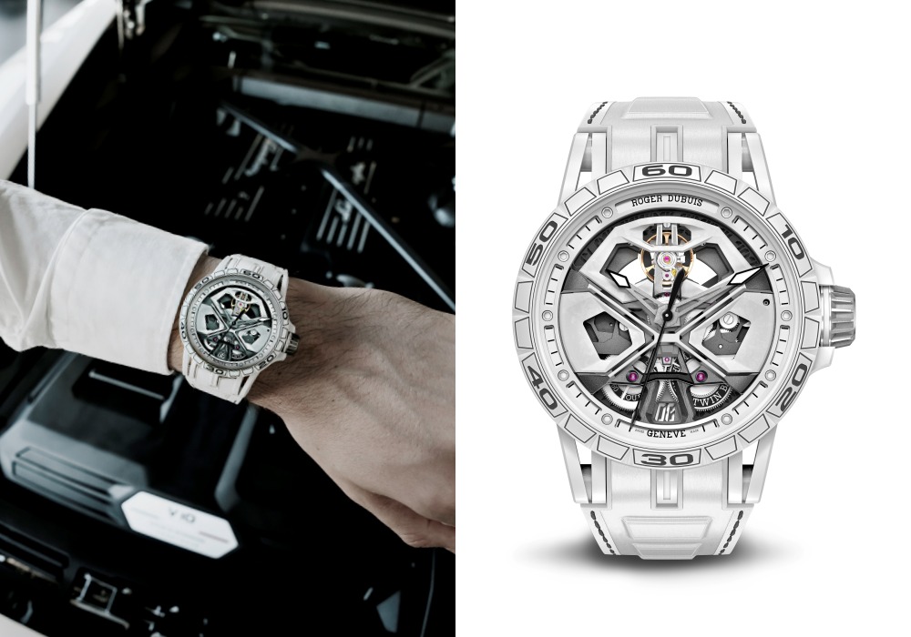 frosty white excalibur huracán cover pic - Watches