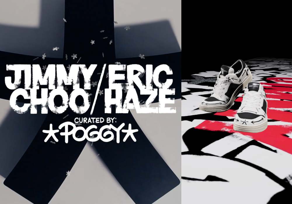 jimmy choo eric haze curated by poggy collaboration cover - Styles