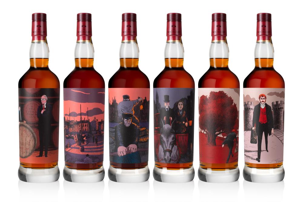 the macallan red whiskey collection reflecting the brands special history 01 - THE MACALLAN 红色威士忌系列，反映品牌的特殊历史