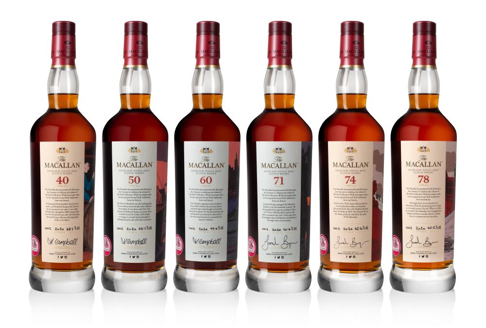 the macallan red whiskey collection reflecting the brands special history 02 - THE MACALLAN 红色威士忌系列，反映品牌的特殊历史