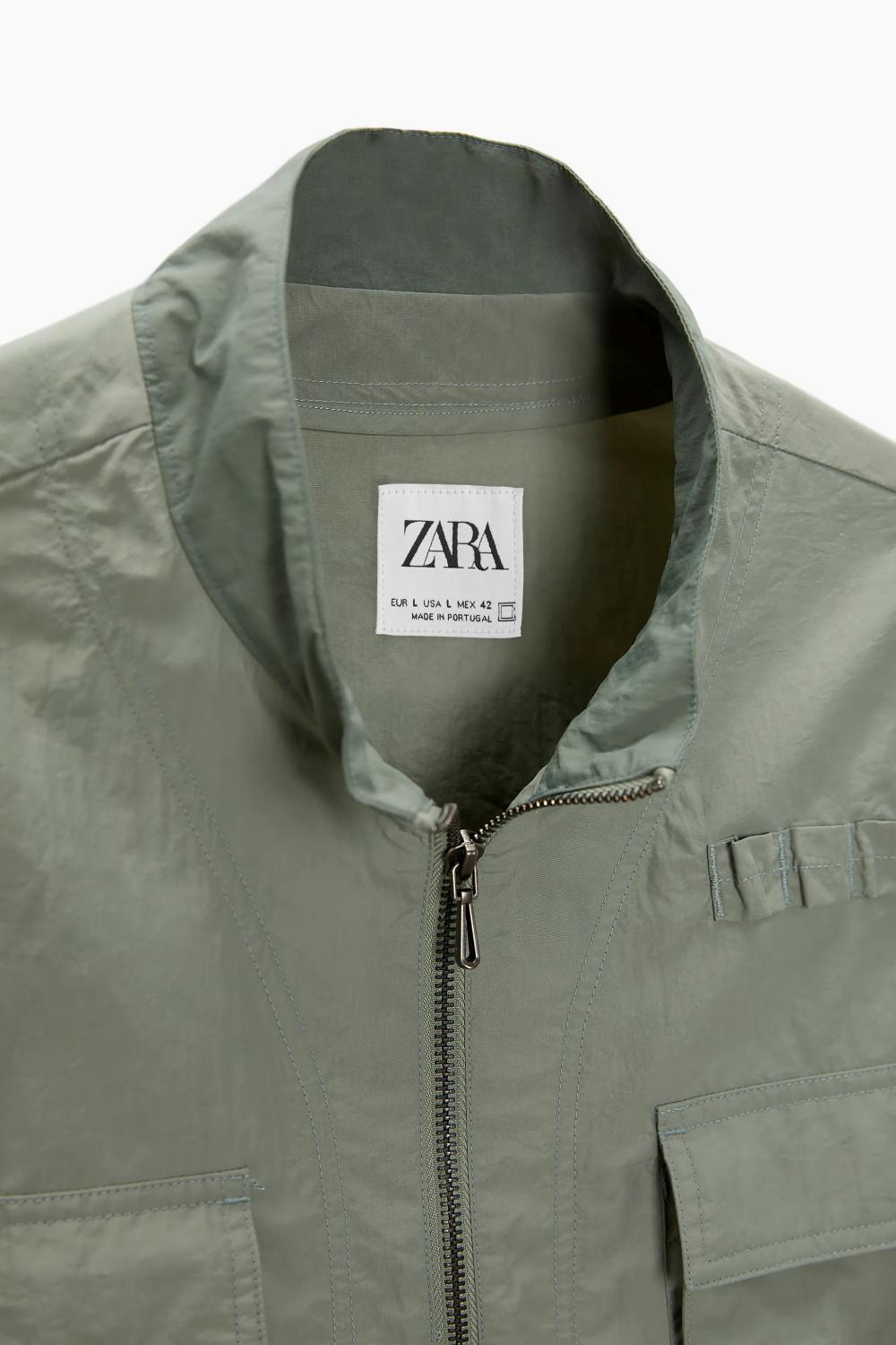 zara utility jacket 3 - 有型又耐穿！推荐7款实用性极高的夹克