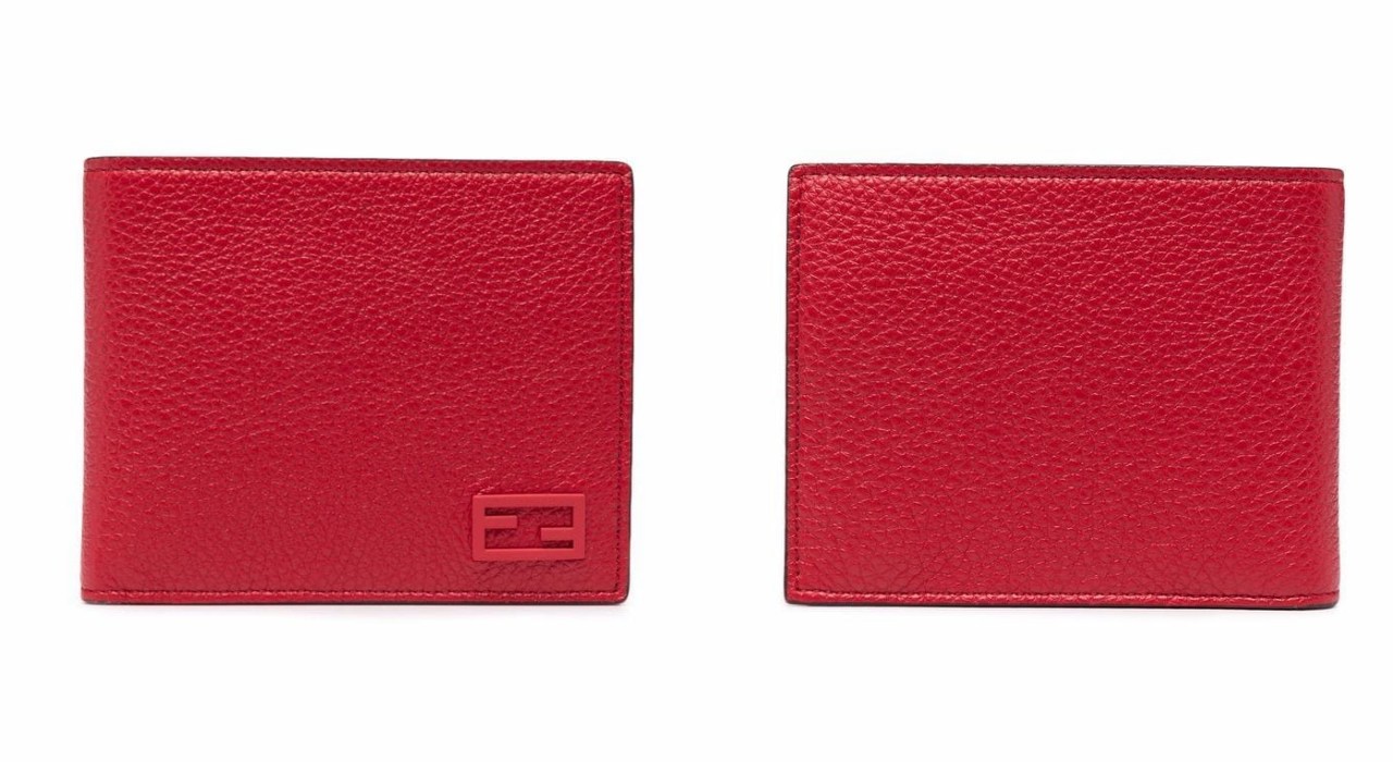 fendi red leather bi fold wallet 1 - 新年换新钱包，好运好意头！