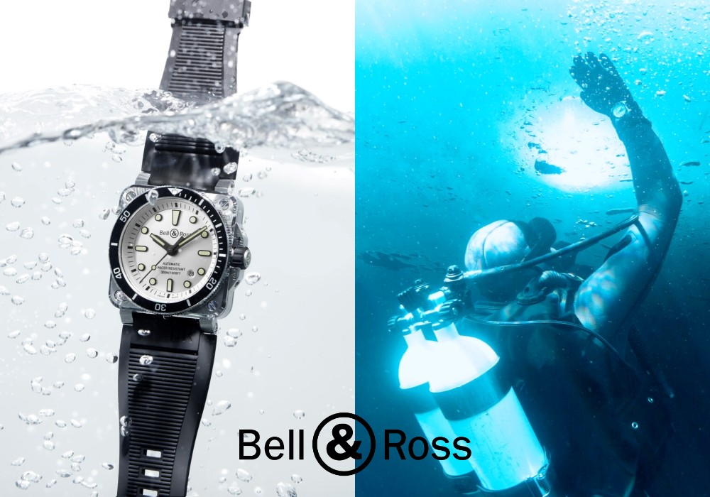 bell ross diver white cover - Watches