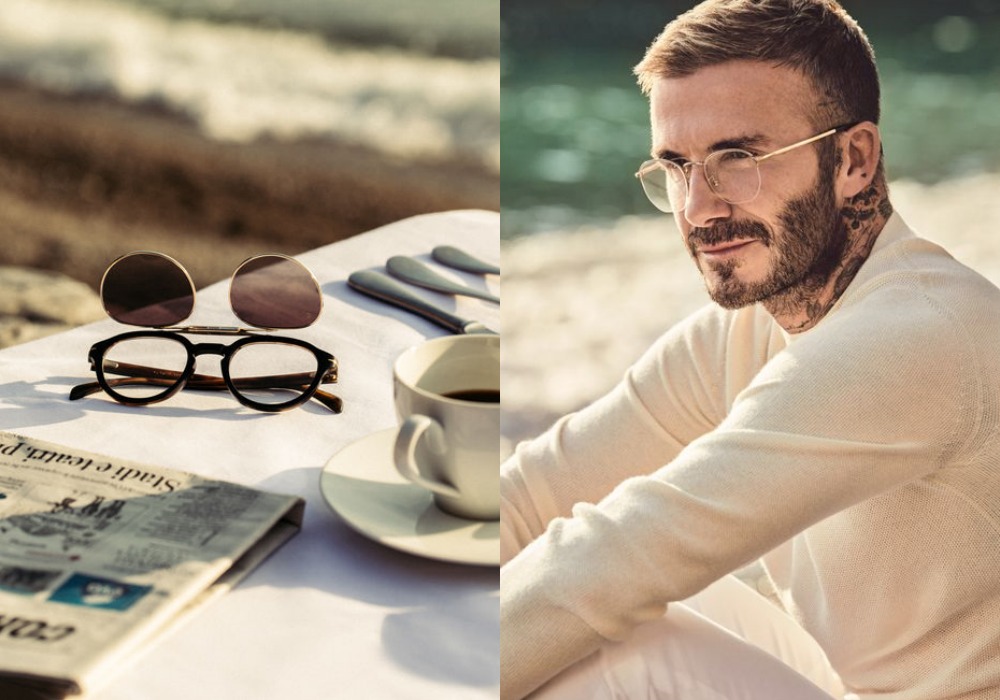 david beckham 2022 eyewear cover - David Beckham 眼镜品牌：2022 年春夏全新系列