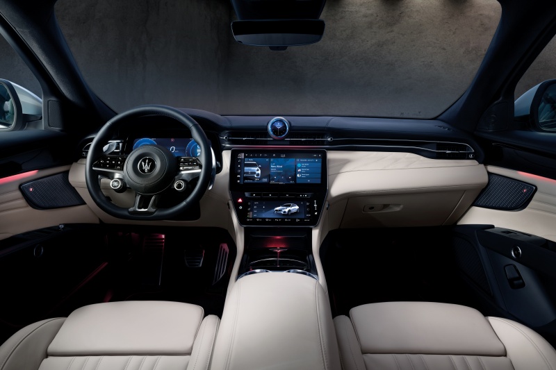 Maserati Grecale Modena interior - Maserati Grecale 入门 SUV 完美融合优雅与动感
