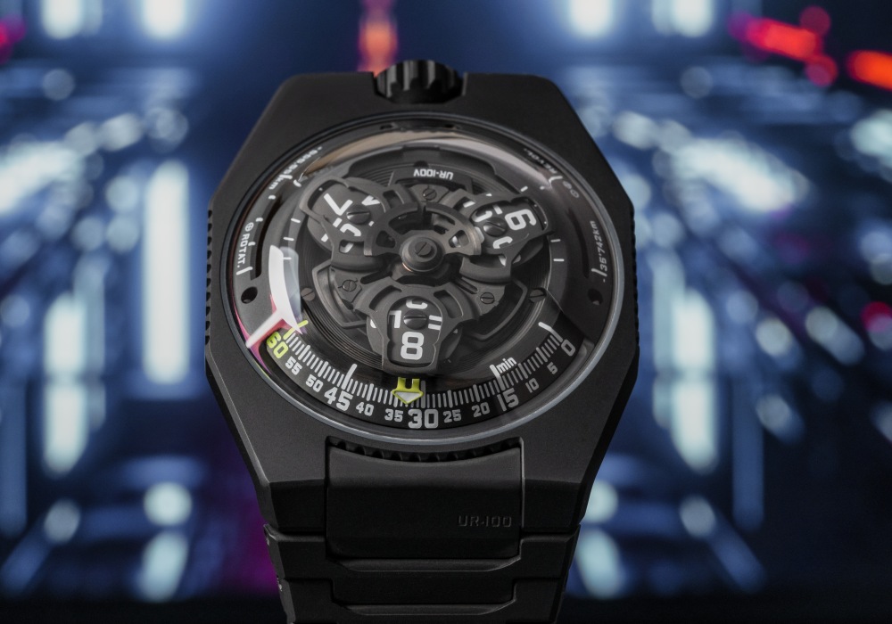 urwerk 100v full black titanium jacket cover - Watches