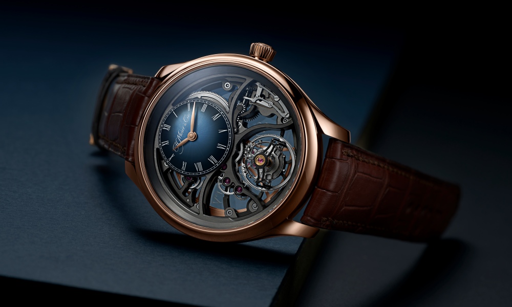 H.Moser Cie Endeavour Cylindrical Tourbillon X Cortina Watch - Watches
